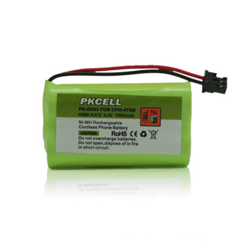 Ni-mh 1500mah AAA 2.4V Rechargeable High Capacity 1500mah Cordless Home Phone Battery